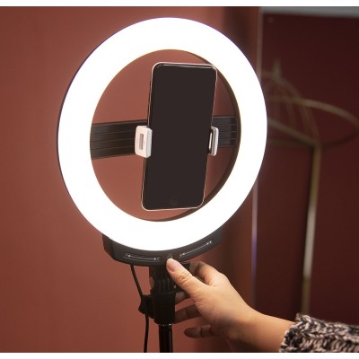 ARO DE LUZ RING LED BI-COLOR HALO 10B NANLITE - NA122029