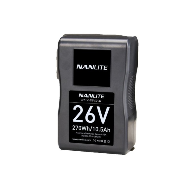 BATERÍA V-MOUNT 26V 270 WH. NANLITE - NABTV26V270