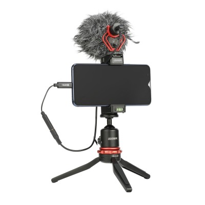 CABLE TRRS HEMBRA A USB TIPO C (ANDROID) 6 CM. BOYA - BYK4