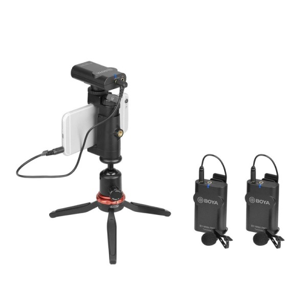 MICRÓFONO INALÁMBRICO WM4 PRO KIT 2TX+1RX BOYA - BYWM4PROK2