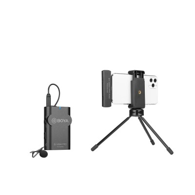 MICRÓFONO INALÁMBRICO WM4 KIT PRO 1TX CON 1 RX LIGTHING BOYA - BYWM4PROK3