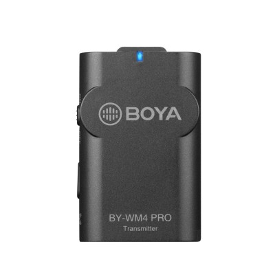 MICRÓFONO INALÁMBRICO WM4 KIT PRO 1TX CON 1 RX LIGTHING BOYA - BYWM4PROK3