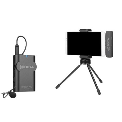 MICRÓFONO INALÁMBRICO WM4 PRO KIT  1TX + 1 RX TIPO USB-C BOYA - BYWM4PROK5