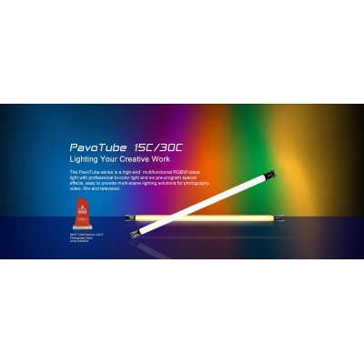 PAVOTUBE CON BATERÍA 30C KIT 2 UNIDADES NANLITE - NA1520082KIT