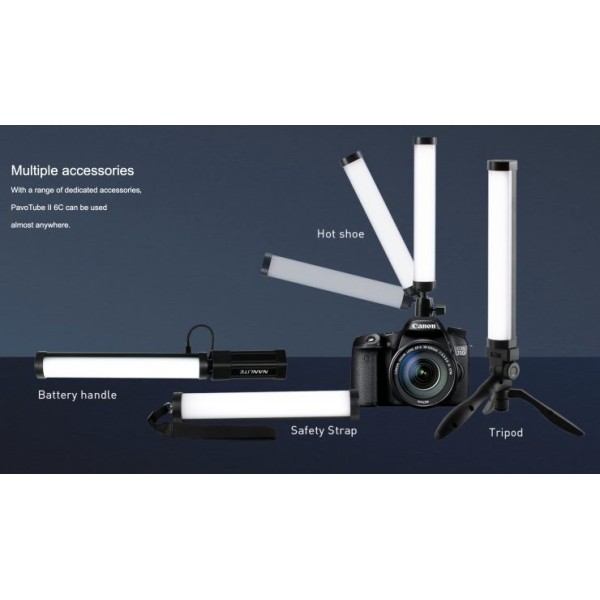 PAVOTUBE II 6C CON BATERÍA NANLITE - NA152017