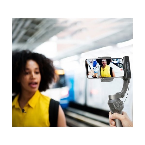 MICRÓFONO INALÁMBRICO WM4 KIT PRO 1TX CON 1 RX LIGTHING BOYA - BYWM4PROK3