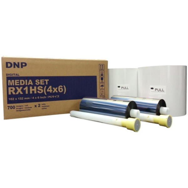 PAPEL FOTOGRAFICO CONSUMIBLE PARA RX-1 HS 10X15 (1400) DNP - FL-RX1HS46