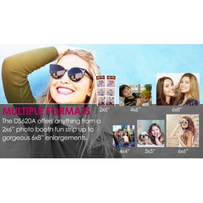 PAPEL FOTOGRAFICO CONSUMIBLE PARA DS620  10X15 (800) - 15X20 (400) DNP - FL-DS620-6x8