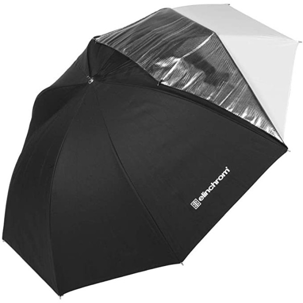 PARAGUAS SHALLOW BLANCO / TRASLÚCIDO 85 CM. ELINCHROM - EL26358
