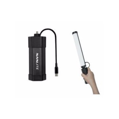 EMPUÑADURA PORTA BATERIAS PARA ANTORCHA Y PAVOTUBE NANLITE - NABTBGF550