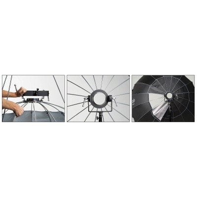 VENTANA PARABÓLICA LITEMOTIV OCTA 120 CM. ELINCHROM - EL28004