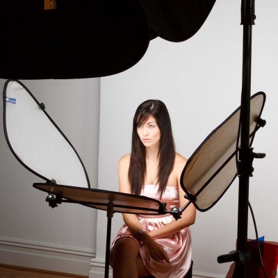 TRIFLECTOR MKII MARCO CON PANELES BLANCO / DORADO MANFROTTO - LLLR2905