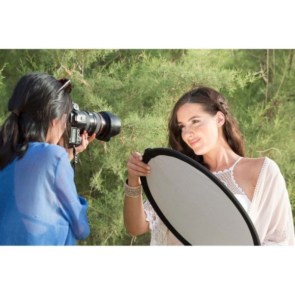 REFLECTOR PLEGABLE 50CM PLATA/ BLANCO MANFROTTO - LLLR2031