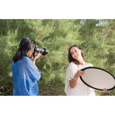 REFLECTOR PLEGABLE 50CM PLATA/ BLANCO MANFROTTO - LLLR2031