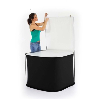 MESA DE BODEGÓN PLEGABLE LITETABLE 70 X 70 X 150 CM MANFROTTO - LLLR7824