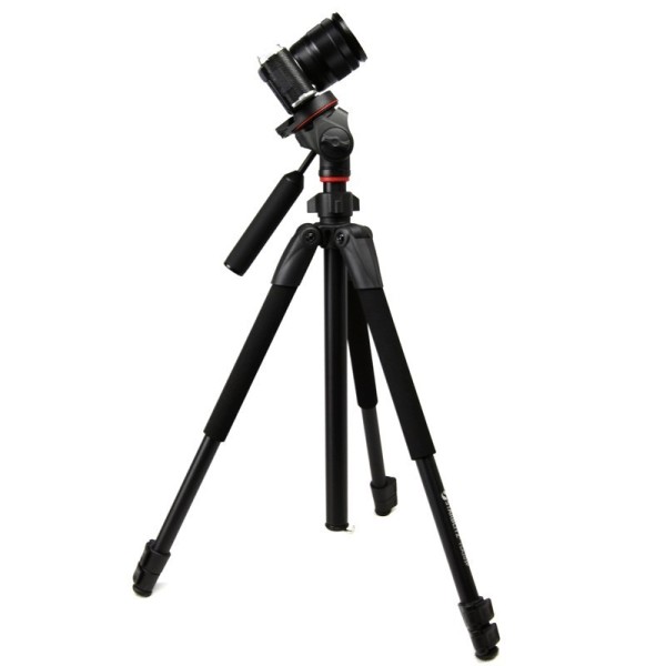 TRIPODE DE ALUMINIO TSA203P KIT CON CABEZAL Y MANGO STARBLITZ - TSA203P