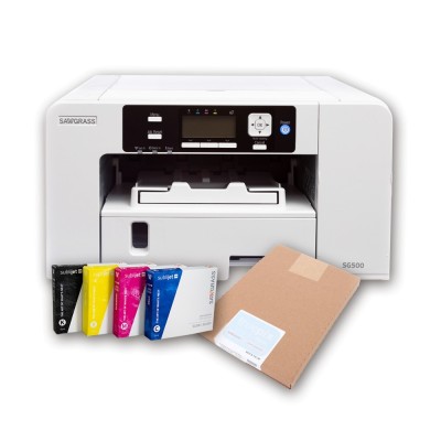 IMPRESORA PARA SUBLIMACIÓN SG500 CON JUEGO DE 4 TINTAS Y PAQUETE DE PAPEL A4 SAWGRASS- SG500KIT