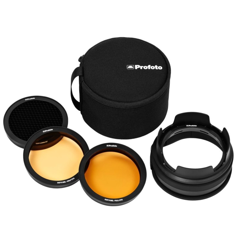 PROFOTO JUEGO DE GELATINAS Y ADAPTADOR OCF II GRID & GEL KIT- 101129