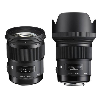 OBJETIVO 50 MM F /1.4 DG HSM ART SIGMA - SIAT120 / SIAT121