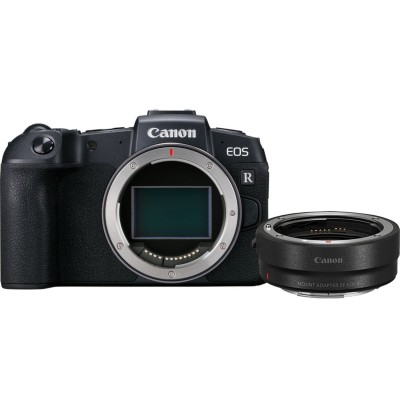 CÁMARA CANON EOS RP + ADAPTADOR DE MONTURA EF-EOS R- 3380C023AA
