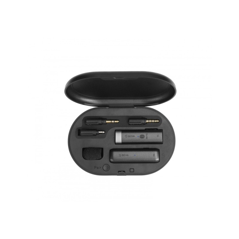 MICRÓFONO INALÁMBRICO 2.4GHZ PARA DSLRS Y USB-C BOYA - BYWM3U