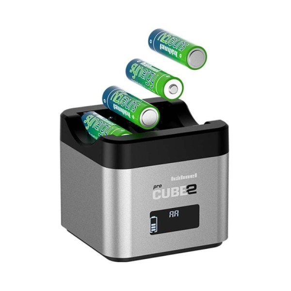 CARGADOR HAHNEL PRO CUBE2 DUAL HÄHNEL - HI10005700/ HI10005760/ HI10005710/ HI10005720/ HI10005750/ HI10005740