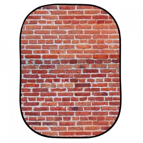 FONDO PLEGABLE DOBLE CARA RED BRICK / GREY STONE 1.5 X 2.1 M MANFROTTO - LLLB5711