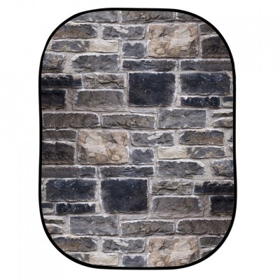 FONDO PLEGABLE DOBLE CARA RED BRICK / GREY STONE 1.5 X 2.1 M MANFROTTO - LLLB5711