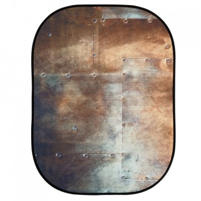 FONDO PLEGABLE DOBLE CARA 1.5 X 2.1 M CORREGATED / METAL MANFROTTO - LLLB5712