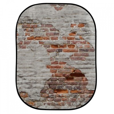 FONDO PLEGABLE DOBLE CARA SERIE URBAN RUSTY METAL / PLASTER WALL 1.5 X 2.1M MANFROTTO - LLLB5713