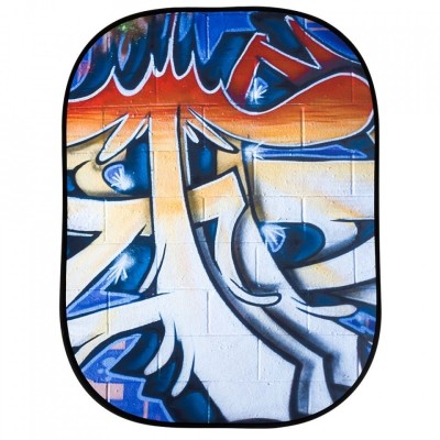 FONDO PLEGABLE DOBLE CARA DISTRESSED PAPER / GRAFFITI 1.5 X 2.1 M MANFROTTO - LLLB5714