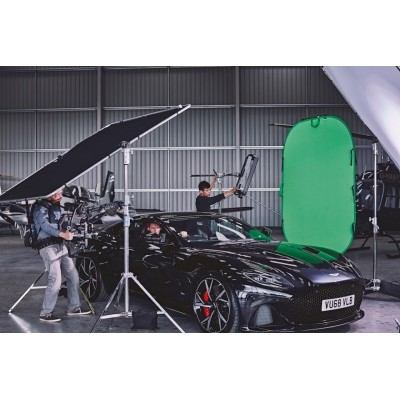 FONDO PLEGABLE LISO CHROMA KEY VERDE 1,8 X 2,1 M MANFROTTO - LLLC5981