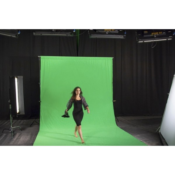 FONDO CORTINA TELA REVERSIBLE CHROMA KEY AZUL/ VERDE 3 X 3.5 M MANFROTTO- LLLC5787