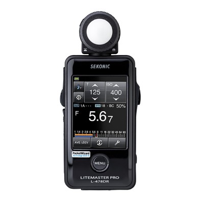 FOTOMETRO SEKONIC 478DR LITEMASTER PRO RADIO POCKETWIZARD - SK011475