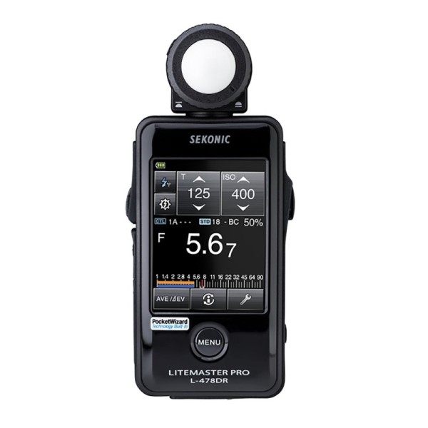 FOTOMETRO SEKONIC 478DR LITEMASTER PRO RADIO POCKETWIZARD - SK011475