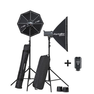 KIT ELINCHROM COMPACTO D-LITE RX 4/4 SOFTBOX TO GO - EL20839.2