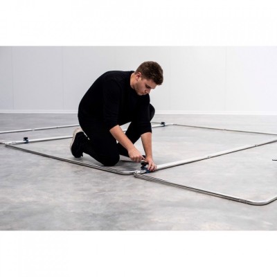 FONDO CHROMA KEY FX KIT TELA DE FONDO VERDE O AZUL 4 X 2,9M CON MARCO DE ALUMINIO MANFROTTO - MFMLBG4301K / MFMLBG4301KB