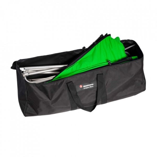 FONDO CHROMA KEY FX KIT TELA DE FONDO VERDE O AZUL 4 X 2,9M CON MARCO DE ALUMINIO MANFROTTO - MFMLBG4301K / MFMLBG4301KB