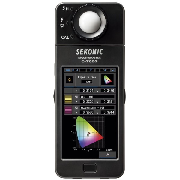 MEDIDOR SPECTROMASTER INDUSTRIAL C-7000 SEKONIC - SK011611