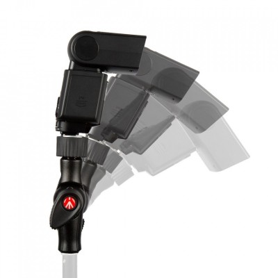 ROTULA BASCULANTE CON ZAPATA PARA PIE DE ESTUDIO MANFROTTO - MFMLH1HS-2