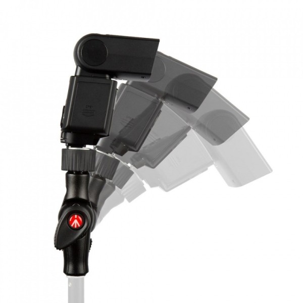 ROTULA BASCULANTE CON ZAPATA PARA PIE DE ESTUDIO MANFROTTO - MFMLH1HS-2