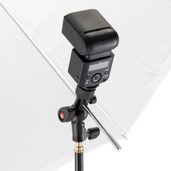 ROTULA BASCULANTE CON ZAPATA PARA PIE DE ESTUDIO MANFROTTO - MFMLH1HS-2