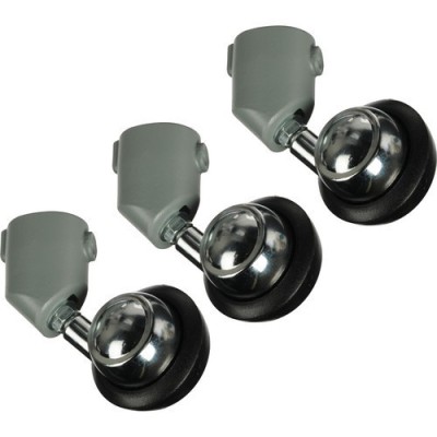 RUEDAS 'CASTER' SET 3 PARA TUBO HEMBRA 22MM MANFROTTO - MF018