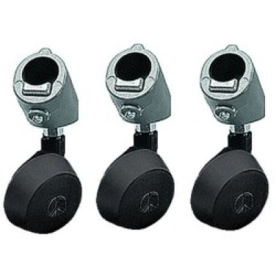 RUEDAS 'CASTER' SET 3 PARA TUBO HEMBRA 22MM MANFROTTO - MF018
