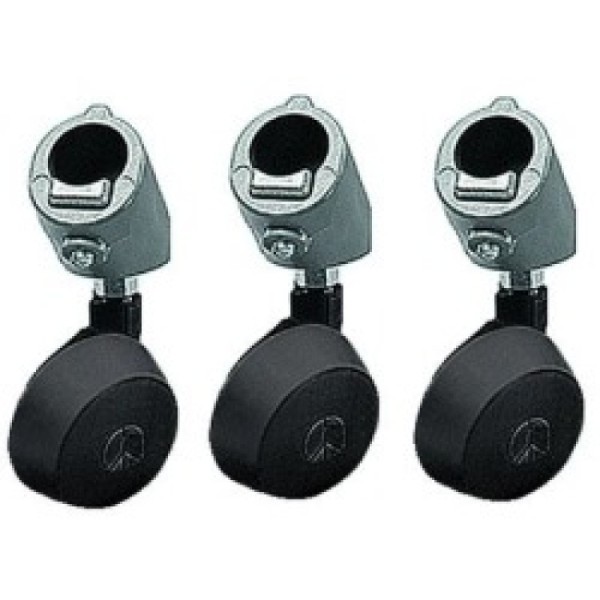 RUEDAS 'CASTER' SET 3 PARA TUBO HEMBRA 22MM MANFROTTO - MF018