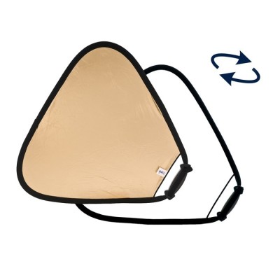 REFLECTOR TRIGRIP 75CM DORADO/ BLANCO MANFROTTO - LLLR3641
