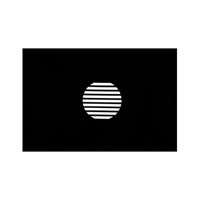 JUEGO DE 10 GOBOS SET 1 PARA NANLITE FORZA 60/60B/150 - NAASGBFMMSET1