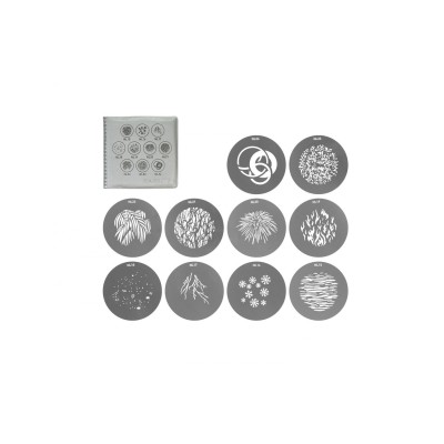 GOBOS JUEGO DE 10 SET 2 PARA NANLITE FORZA 60/60B/150 - NAASGBFMMSET2