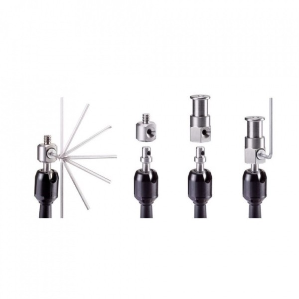 BRAZO MINI FRICCIÓN VARIABLE CON ACCESORIOS MANFROTTO- MF244MINI