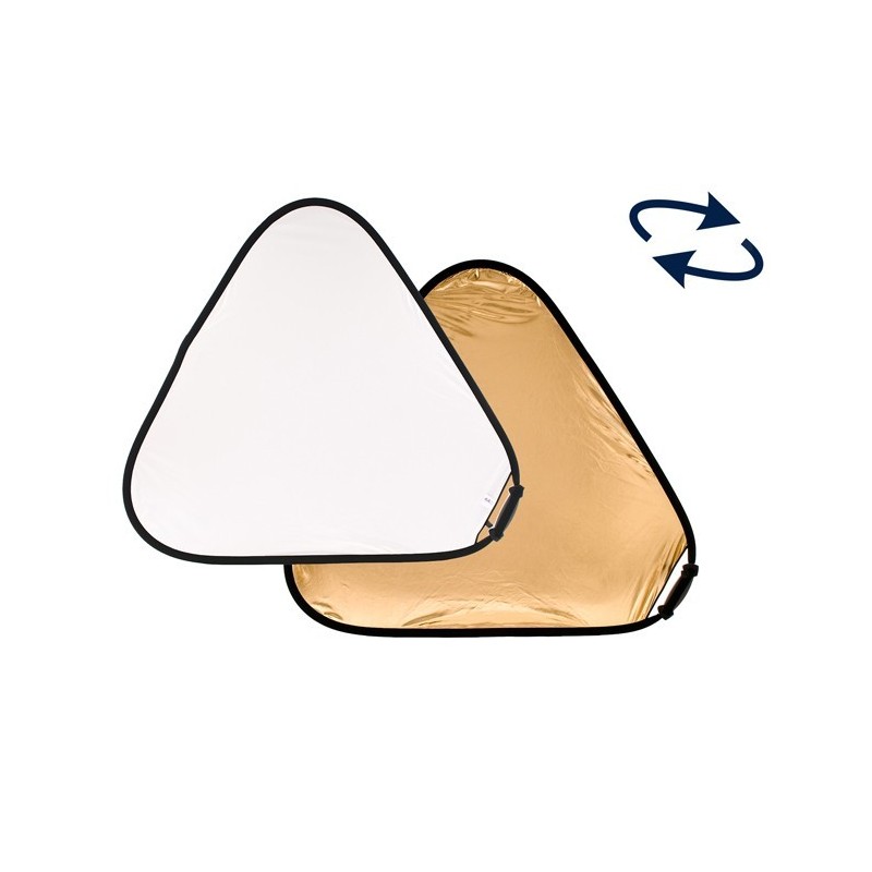 REFLECTOR TRIGRIP GRANDE 120CM DORADO / BLANCO MANFROTTO - LLLR3741